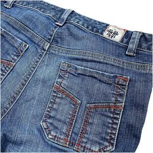 Tommy Hilfiger Freedom Jeans 31x27 Blue Denim Low Rise Straight